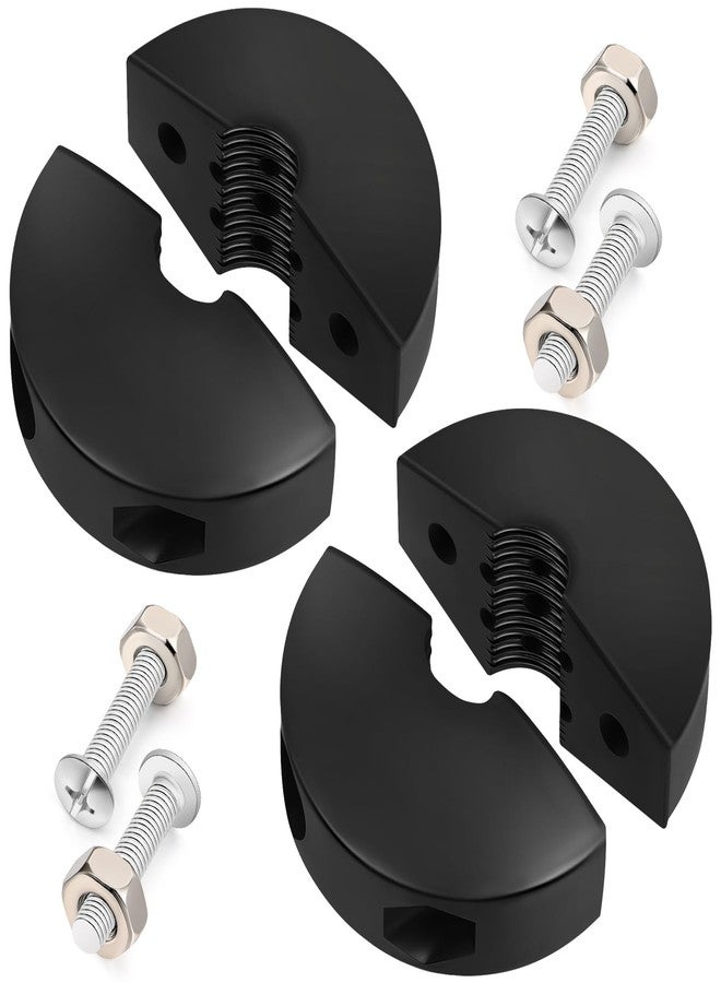 Yaocom 2 Sets Air Hose Stopper Adjustable Hose Reel Replacement Parts Bumper Rubber 1/4" ID 0.45 Inch to 0.55 Inch Auto Rewind Retractable Hose Reel Stop for Spring Driven Air Hose Reel - Image 1